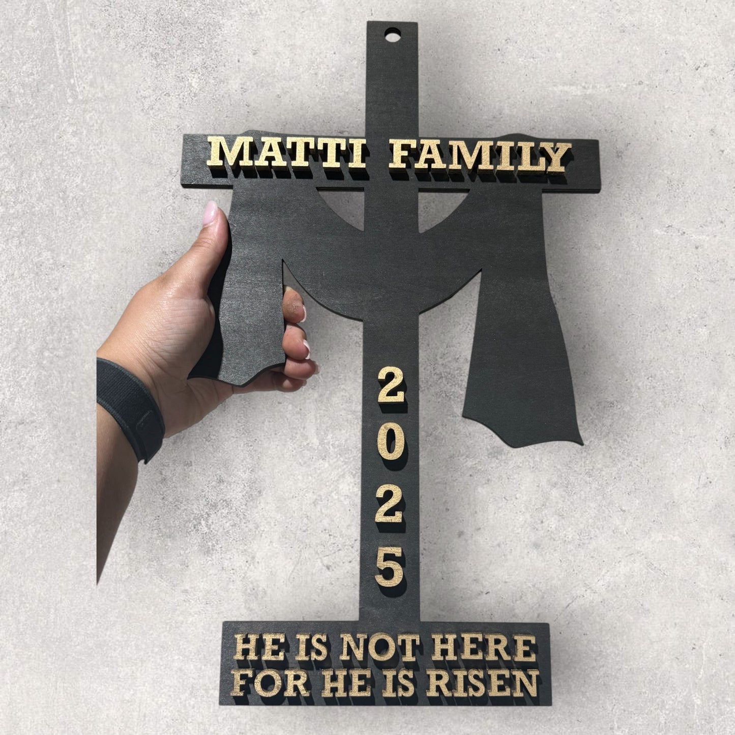 He is Risen - Easter Door Hanger